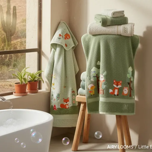 The Little Sprout Hooded Towel (Kids)